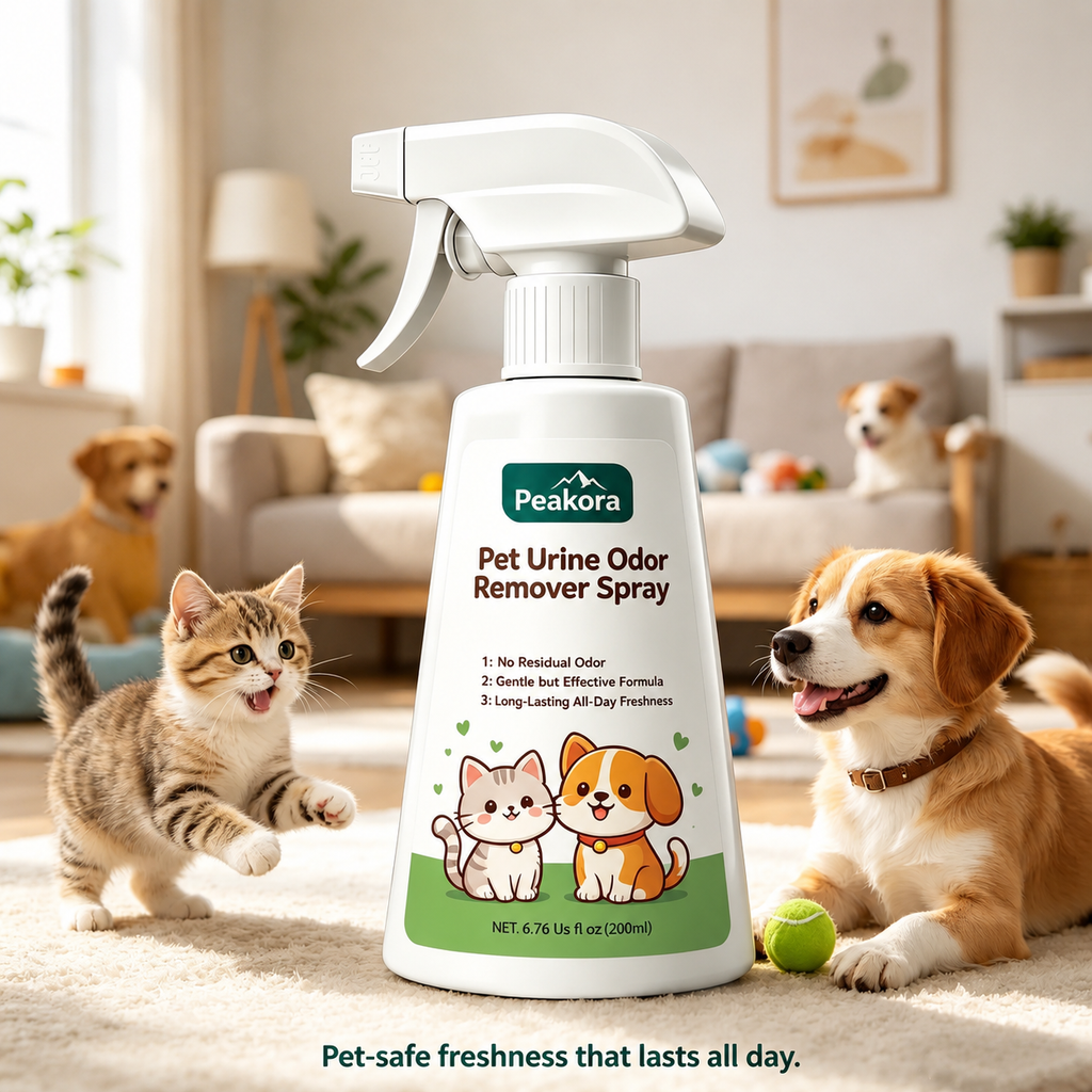 Peakora Pet Odor Eliminator Spray