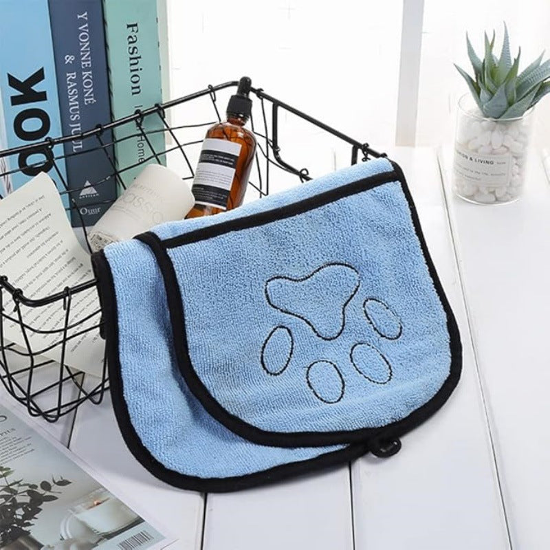 Pet Bath Towel, Specially Designed for Dogs, Quickly Absorbs Water, Cat and Dog Bath Towel