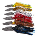 6 Pcs/Set Chatterbait Fishing Lures Kit Spinner Fishing Bait Weedless Buzzbait Wobbler Pesca Crankbait for Bass Pike Swimbait