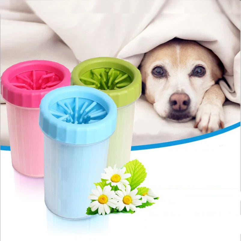 Pet Foot Cup Dog Foot Washing Artifact Cat Puppy Foot Cleaning Cup Paw Cleaning Automatic Foot Washing Machine