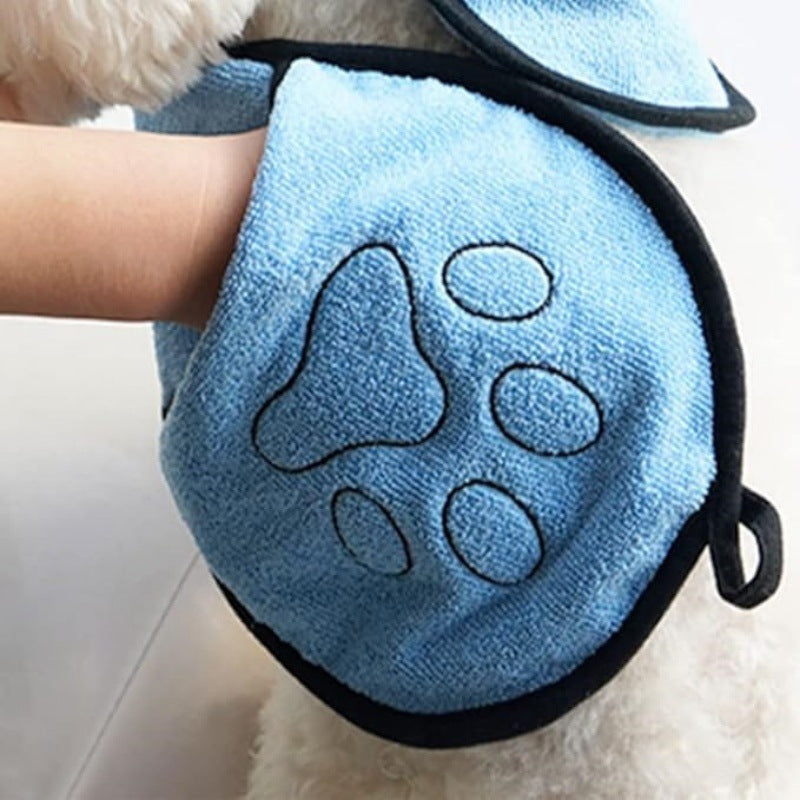 Pet Bath Towel, Specially Designed for Dogs, Quickly Absorbs Water, Cat and Dog Bath Towel