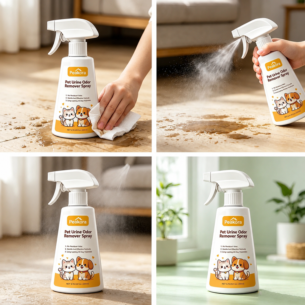 Peakora Pet Odor Eliminator Spray