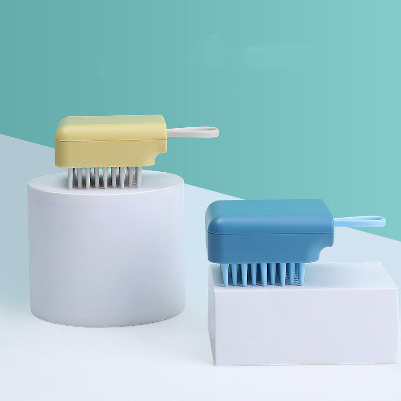 Pet Dog Cat Bath Brush Comb Multifunctional Brush Hair Fur Grooming Massaging Washing Comb Wet and Dry Remove Hair Knots